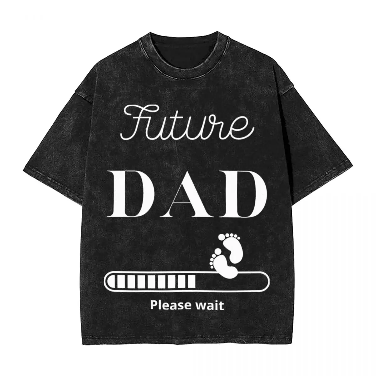 Футболка в стиле Харадзюку с принтом «Future Dad To Be Dad»