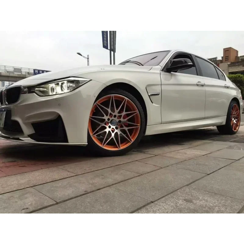 Кованый оранжевый цвет 18 19 20 21 дюйм 5x12 0 Цвет для обновления BMW E30 E90 3 серии 5 серии 7 серии 7 (art.: 3920c60308b7a) - 3920c60308b7a