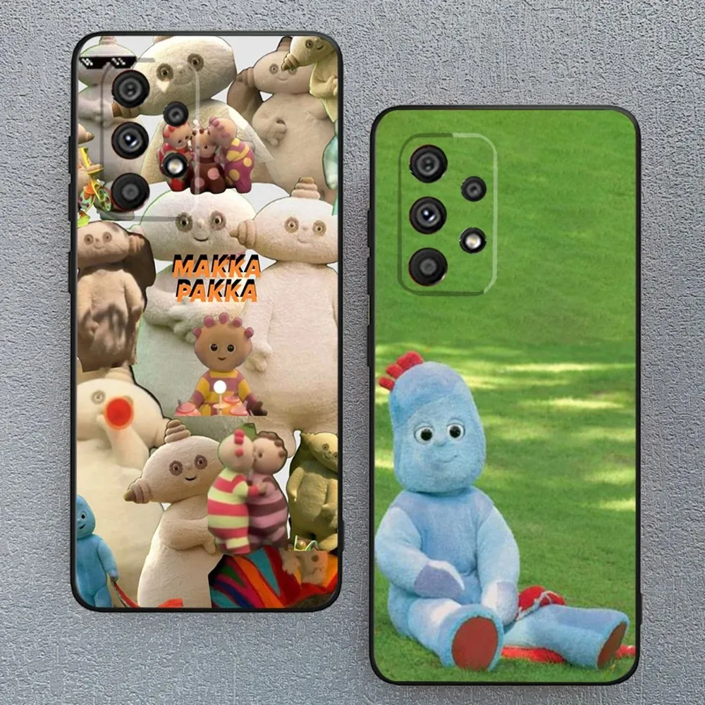 Чехол для телефона в ночном саду Maka Paka для Samsung Galaxy A13,A21s,A22,A31,A32,A52,A53,A71,A80,A91, мягкий черный чехол для телефона