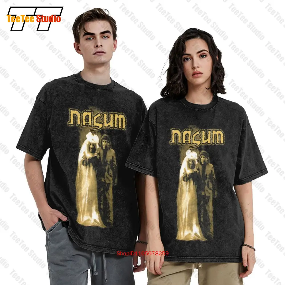 Nasum S Small Grindcore Magrudergrind Pig Destroyer Napalm Death Assuck Негабаритная футболка TQUE