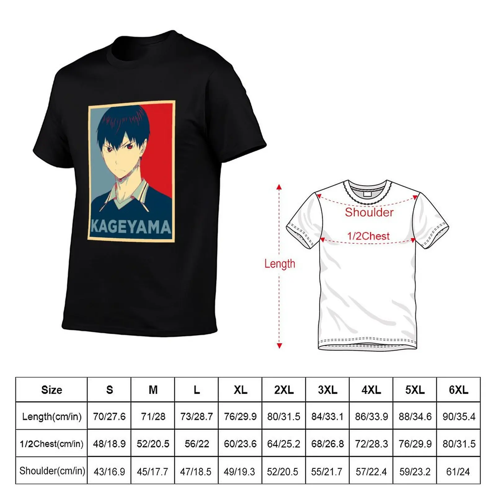 Рубашки Kageyama для упаковки, футболка, мужская футболка Tobio, мужская рубашка, белая мужская футболка HOPE с графикой (art.: 3920d2360c3a8) - 3920d2360c3a8