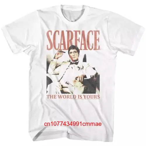 Футболка для взрослых Scarface Da World с длинным или коротким рукавом
