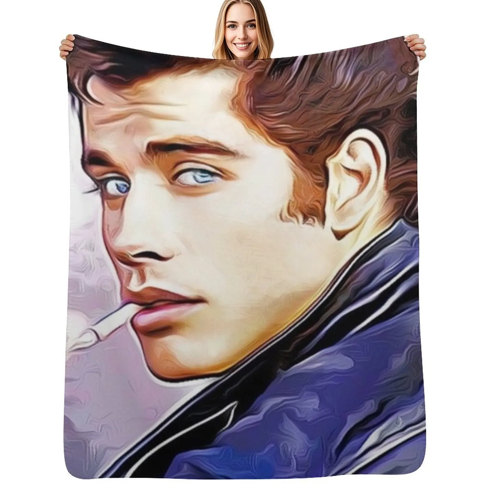 Одеяло DANNY ZUKO / John Travolta, декоративное одеяло для дивана, винтажное очень большое одеяло, роскошные дизайнерские одеяла