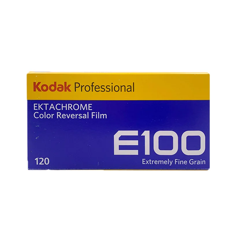 1-5 рулонов Kodak Professional Ektachrome E100, цветная перевернутая положительная пленка 120, время початнения ISO100 (2025)
