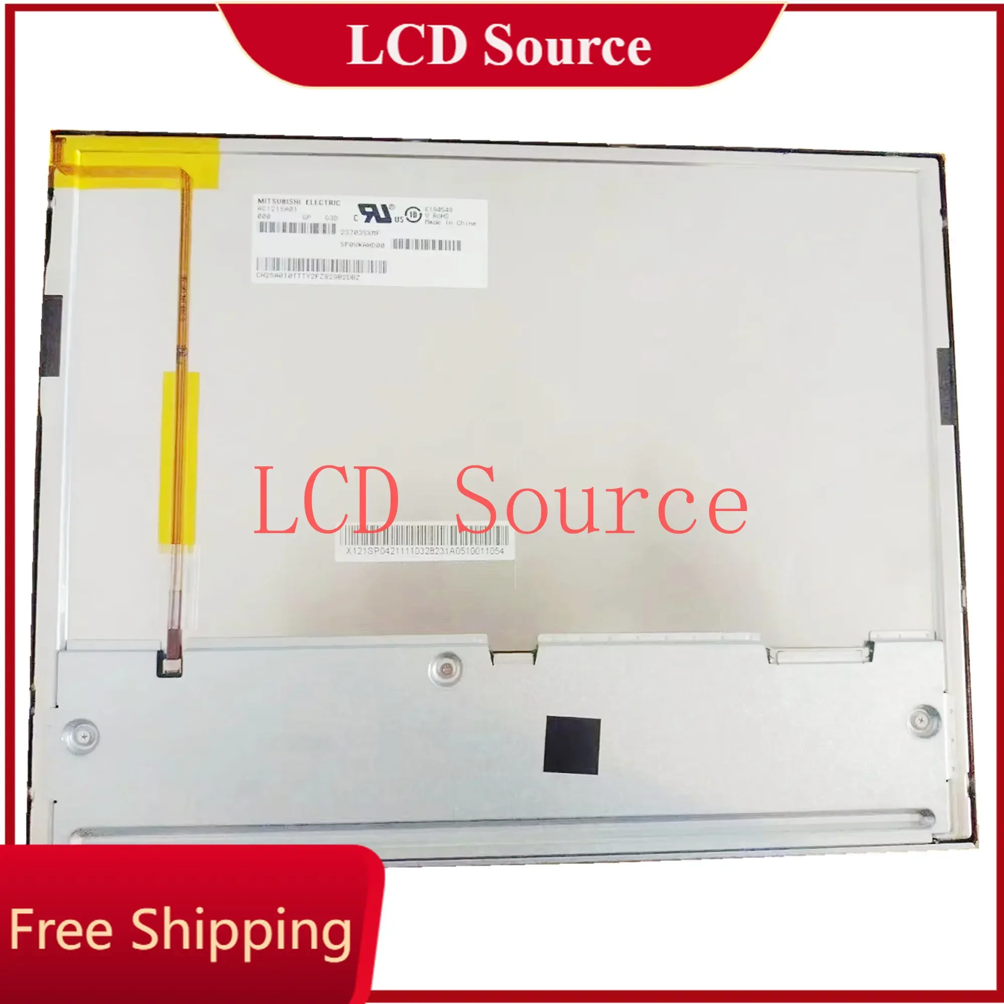 AC121SA01 AC121SA02 12,1-дюймовый 800 (RGB) × 600, 75% модули дисплея NTSC, оригинальная панель, ЖК-дисплей LVDS, 20 контактов