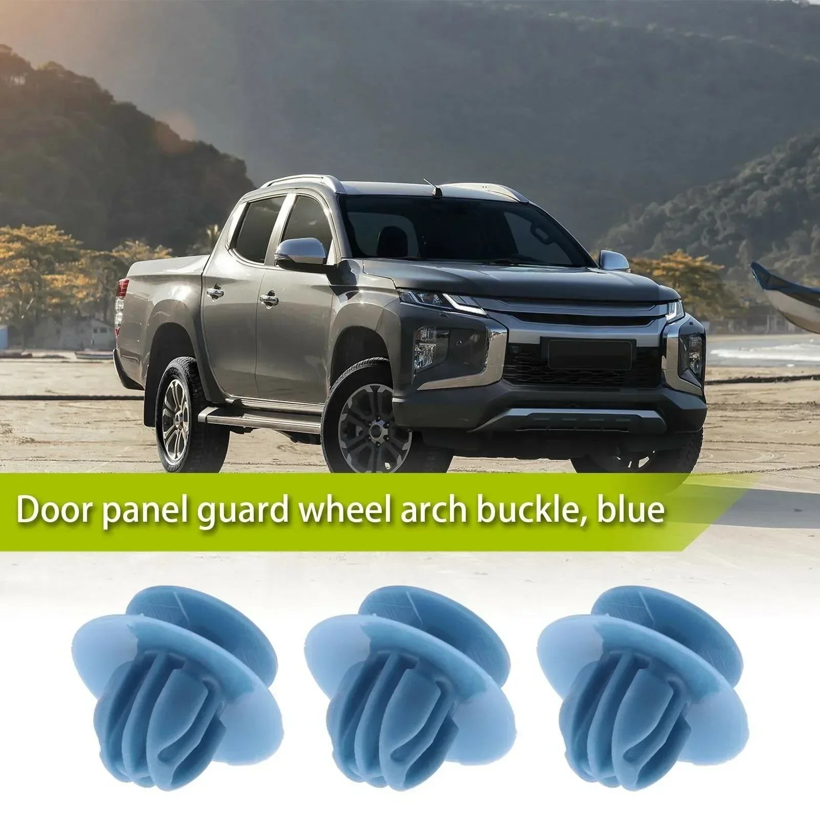 Фото Сменные зажимы для накладки Mitsubishi L200 MU 000977   20 штук для установки раструба и накладки на пороги колесной арки №4