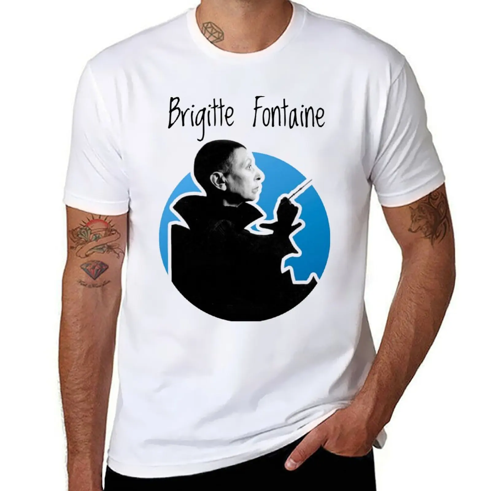 Футболка Brigitte Fontaine, мужская футболка из 100% хлопка, персонализированная футболка