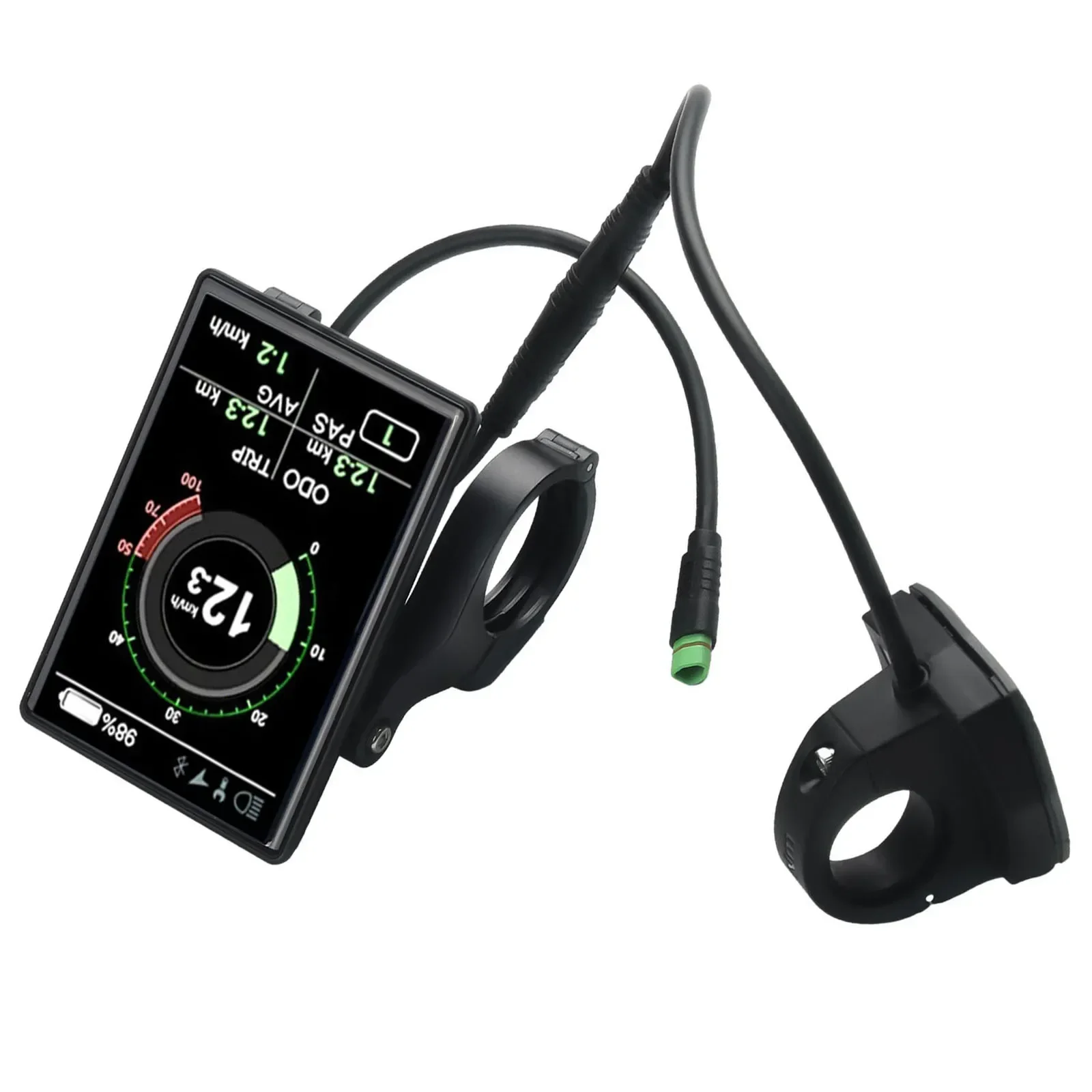Дисплей для электрического велосипеда для Bafang EB04 BluetoothAPP, цветной IPS дисплей солнечного света для M400 M500, аксессуары для электронного велосипеда