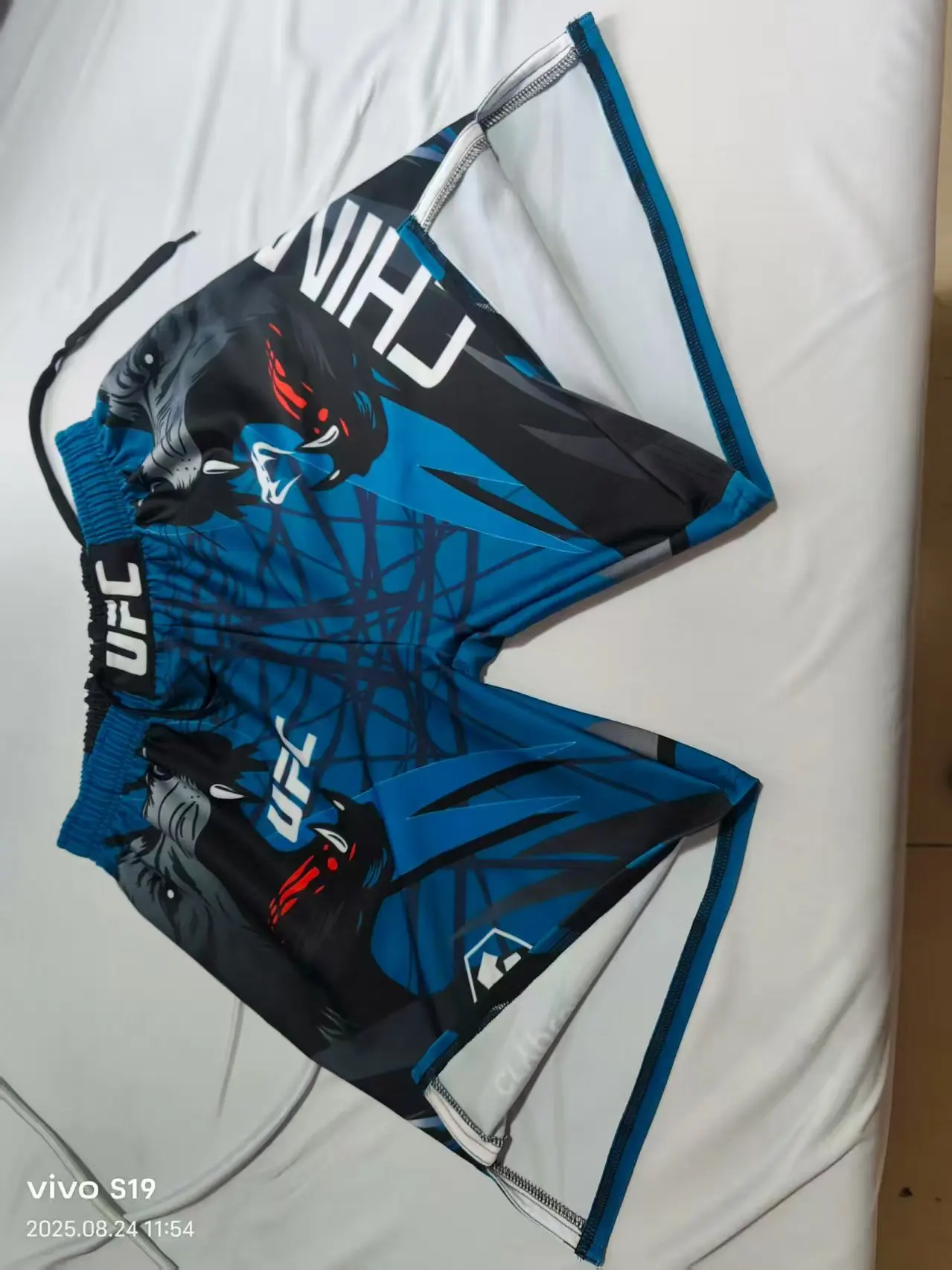 Мужские боевые шорты VENUM Venom UFC Joint Edition, дышащие эластичные дышащие шорты для ног (art.: 3920d14ec36be) - 3920d14ec36be