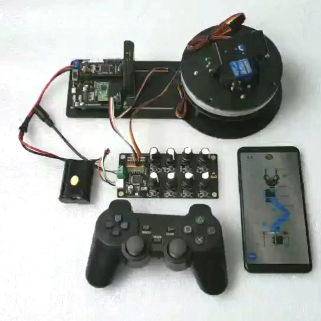 Ps2 Беспроводное управление 2 Dof вращающийся кронштейн корпус из алюминиевого сплава пластина полностью Металлическая вращающаяся основа дл...