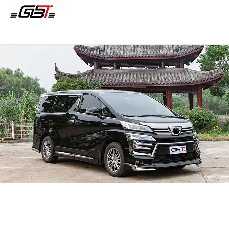 Фото Бренд ZAIQU Vellfire Anh35 Convert Bodykit 2020, модель бампера, гриль, тюнинговые детали для Vellfire Anh30 35 2019 года, комплект кузова №5