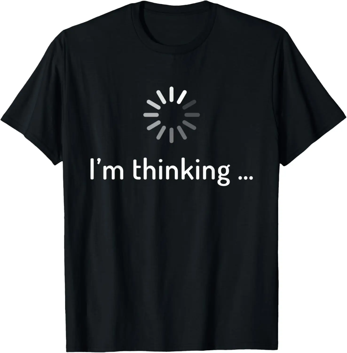 Футболка «Я думаю» IT Developer Hacker Geek Software Engineer