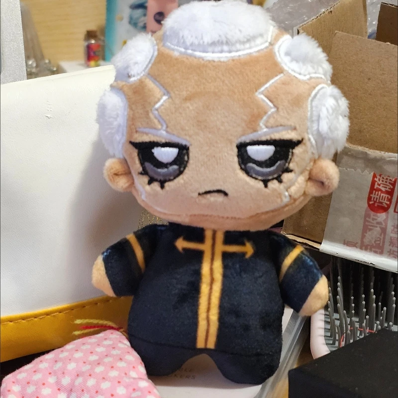 Фото В наличии 10 см Jojo'S Bizarre Adventure Enrico Pucci аниме плюшевая кукла плюшевые игрушки фигурки украшения коллекция праздничные подарки №4
