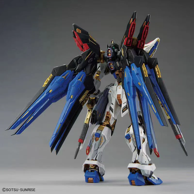 Фото BANDAI оригинальный MGEX Strike Freedom Gundam мобильный костюм Gundam Seed Destiny Gunpla модель комплект сборка/сборка 1/100 №2
