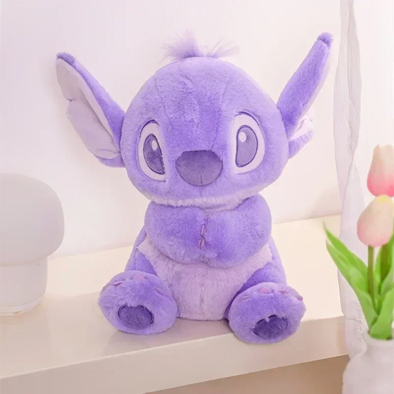 Фото Disney 30 см Лило и Стич плюшевая кукла мультфильм Стич и ангел декоративная подушка украшение комнаты сопровождающая детская игрушка подарок на день Святого Валентина №5