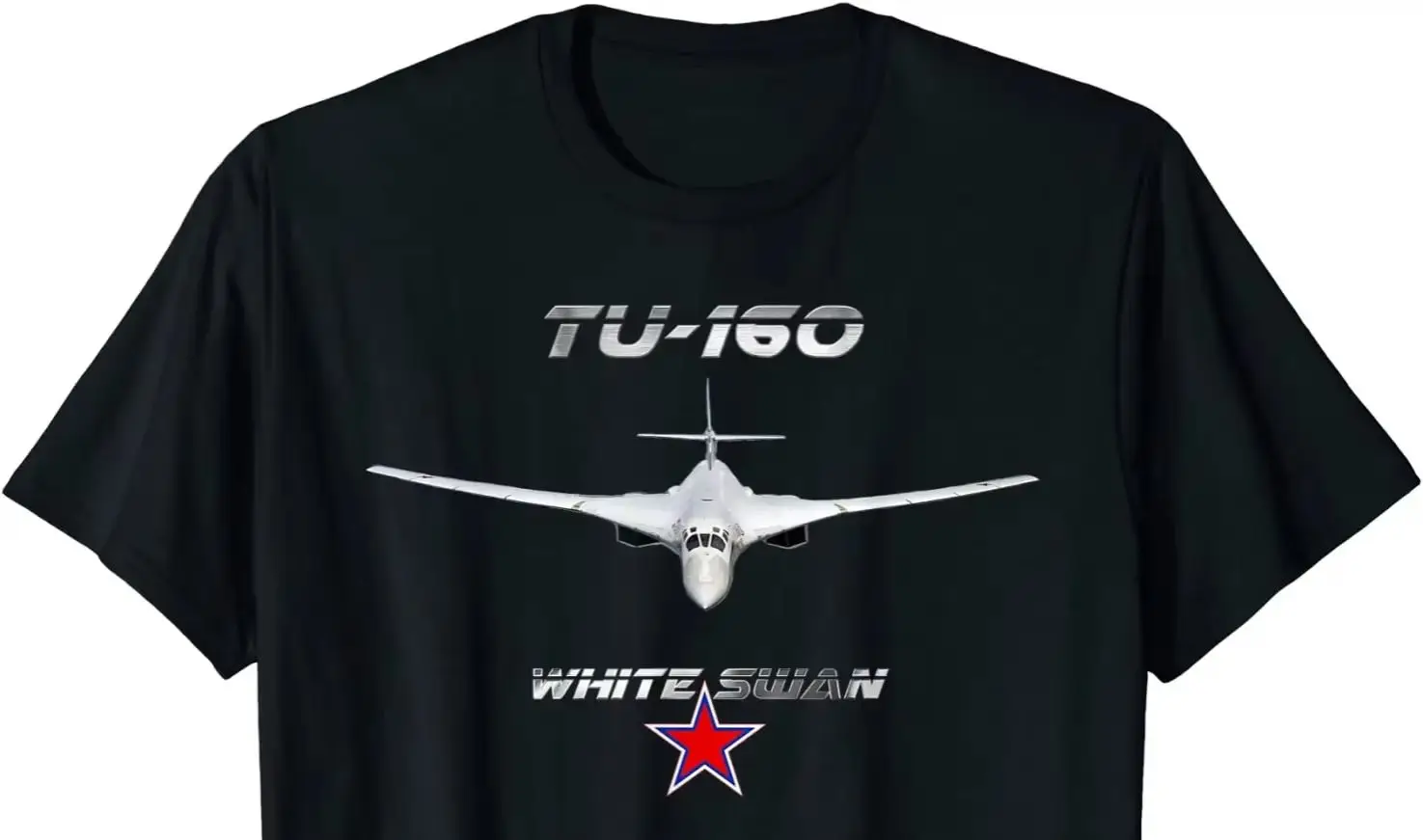Советская Россия Tu-160 Blackjack Heavy Strategic Bomber Футболка из 100% хлопка с круглым вырезом и коротким рукавом Повседневная мужская футболка Размер S-3XL