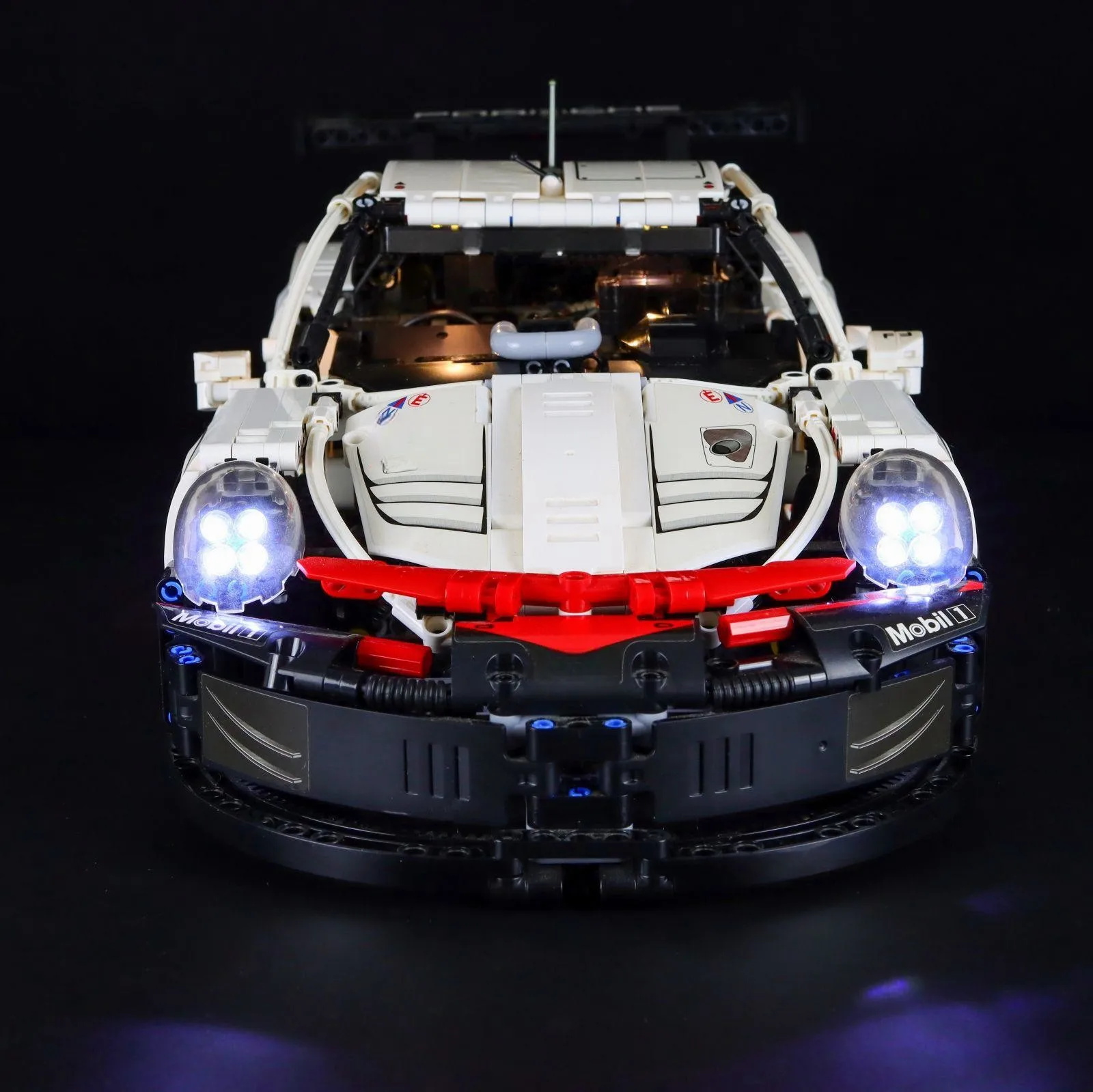 Фото Светодиодный светильник MAXCXT для LEGO 42096 Technic Porsche 911 RSR, декоративная лампа «сделай сам» (не входит в комплект строительных блоков Lego ﻿ ） №2