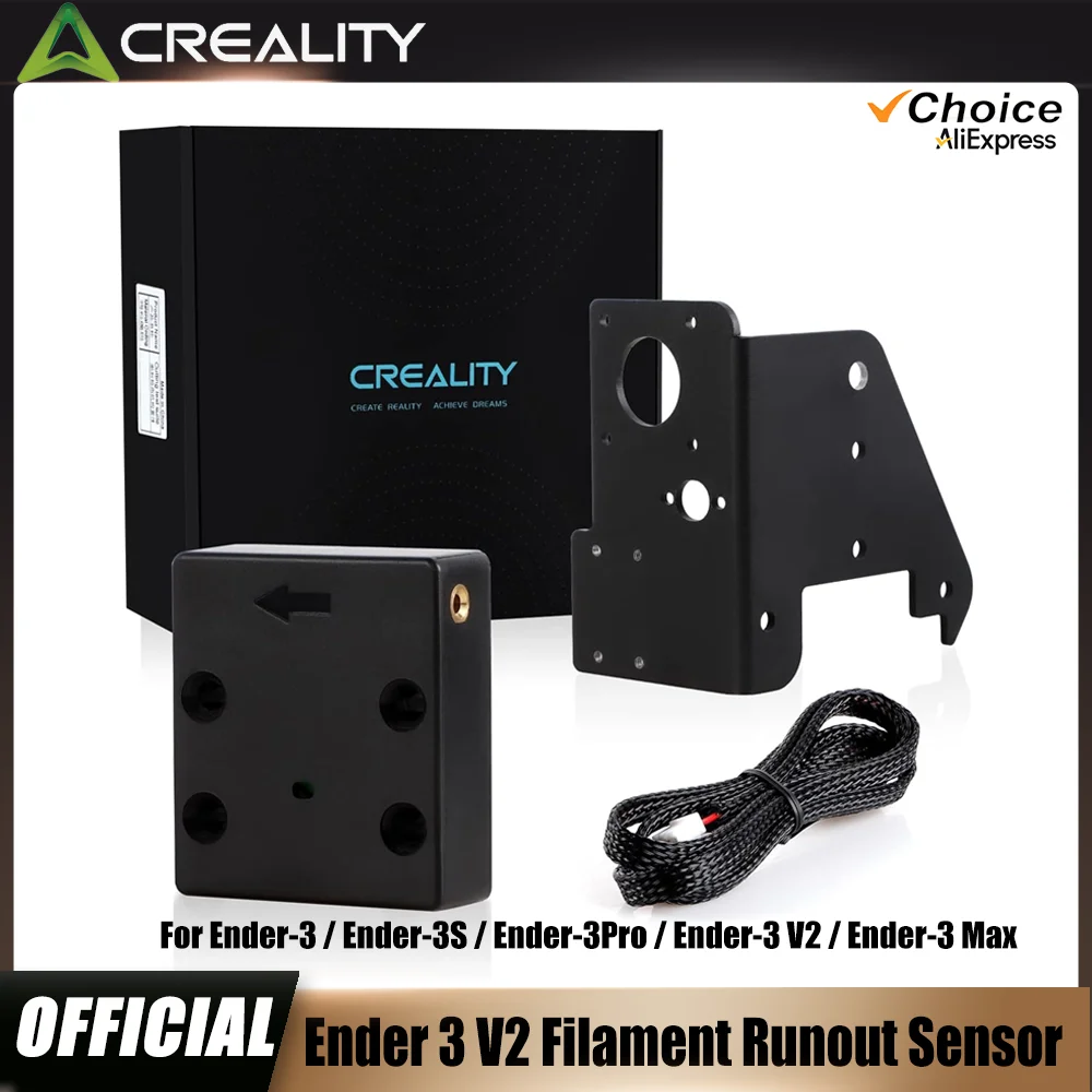 Датчик окончания филамента Creality для Ender 3 V2 — Умный сенсор обрыва нити для 3D-принтеров Ender 3 / Ender 6 / CR-10