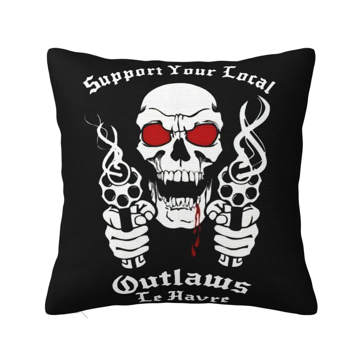 100 для мужчин Outlaws Mc 100, прямая повседневная наволочка для фитнеса, хипстера, молодежи, любой логотип, индивидуальный юмор, низкая цена, текстовая наволочка