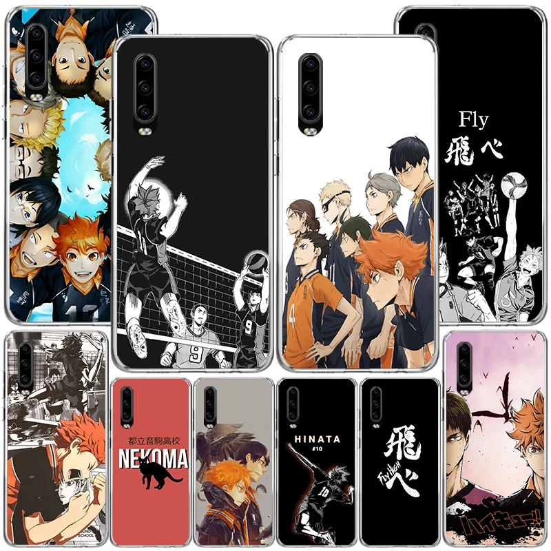 Чехол для телефона Haikyuu Oya Volleyball с аниме для Huawei P40 P30 P20 P10 Lite Mate 20 10 Pro P Smart Z Y5 Y6 Y7 Y9, персонализированный принт