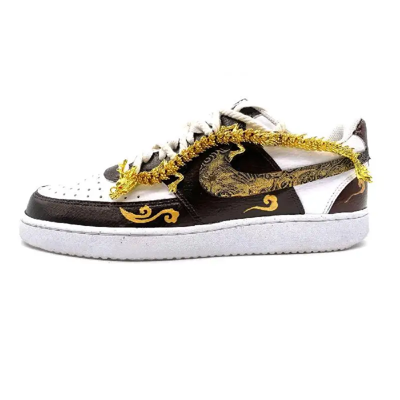 【Настроить】Nike Court Vision 1, обувь для скейтбординга, мужские кроссовки, DH2987-101
