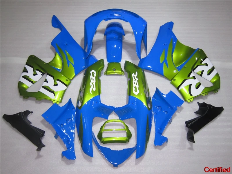 Фото Новый популярный комплект обтекателей для Honda CBR900RR 1996 1997, сине-зеленый комплект обтекателей CBR900RR 893 96 97 OI19 №2