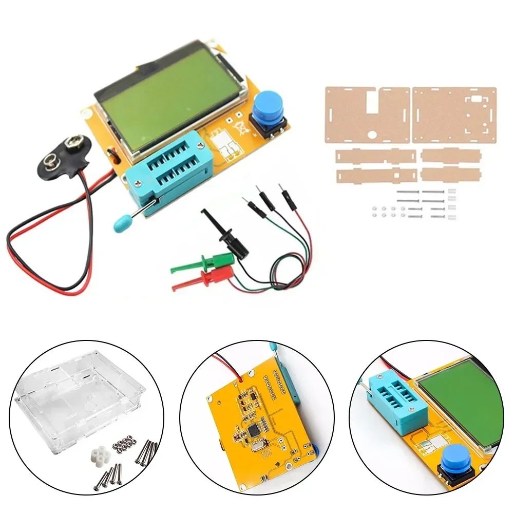 Для проектов DIY Измеритель ESR Конденсатор Тестер ESR для лабораторного использования Измерение индуктивности Измерение сопротивления