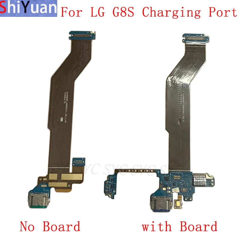 USB-разъем для зарядного порта, гибкий кабель для LG G8S ThinQ, зарядный порт, гибкие запасные части
