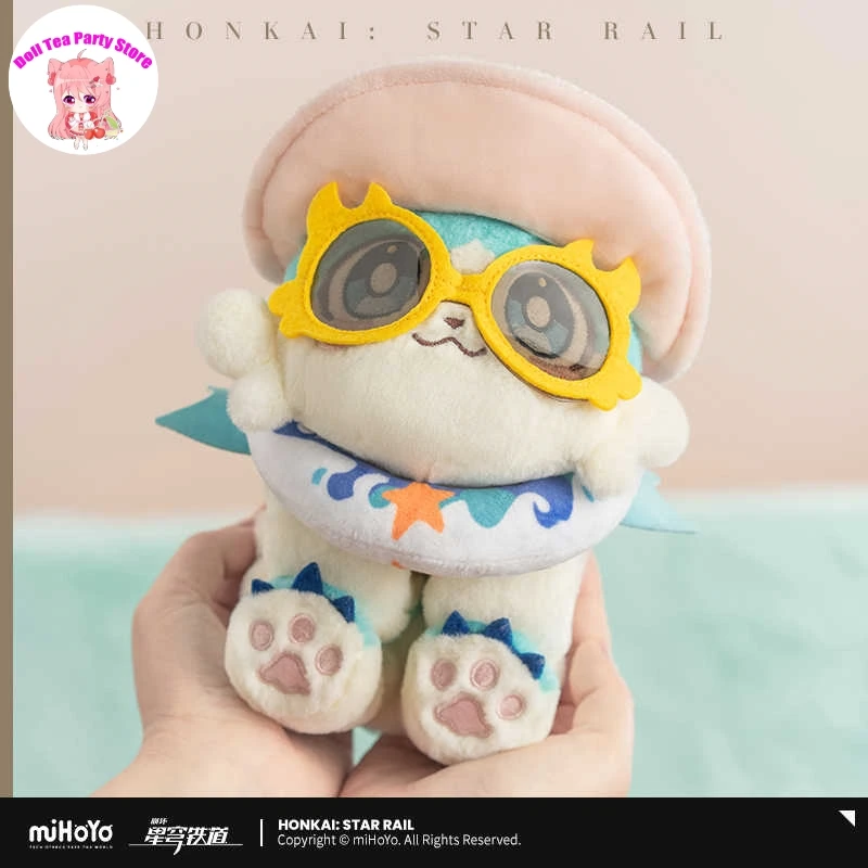 Оригинальная фигурка mIHOYO Honkai Star Rail, плюшевая кукла, авантюрин Danheng Jingyuan Robin, воскресная модель, мягкие игрушки, игра, рождественский подарок