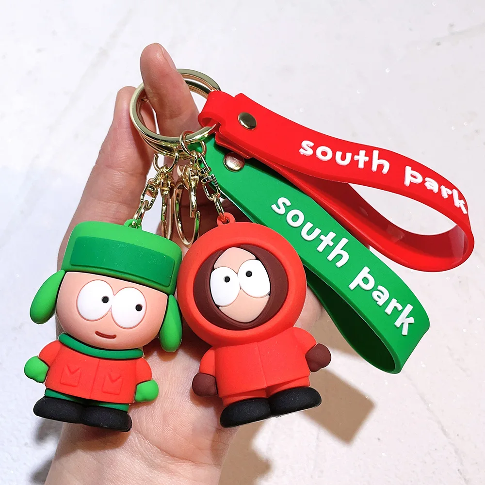 Креативная мультяшная кукла South Park Kyle Broflovski, брелок, кулон, сумка Кенни, брелок для ключей от машины, Эрик.карман, аксессуары, подарок, оптовая продажа