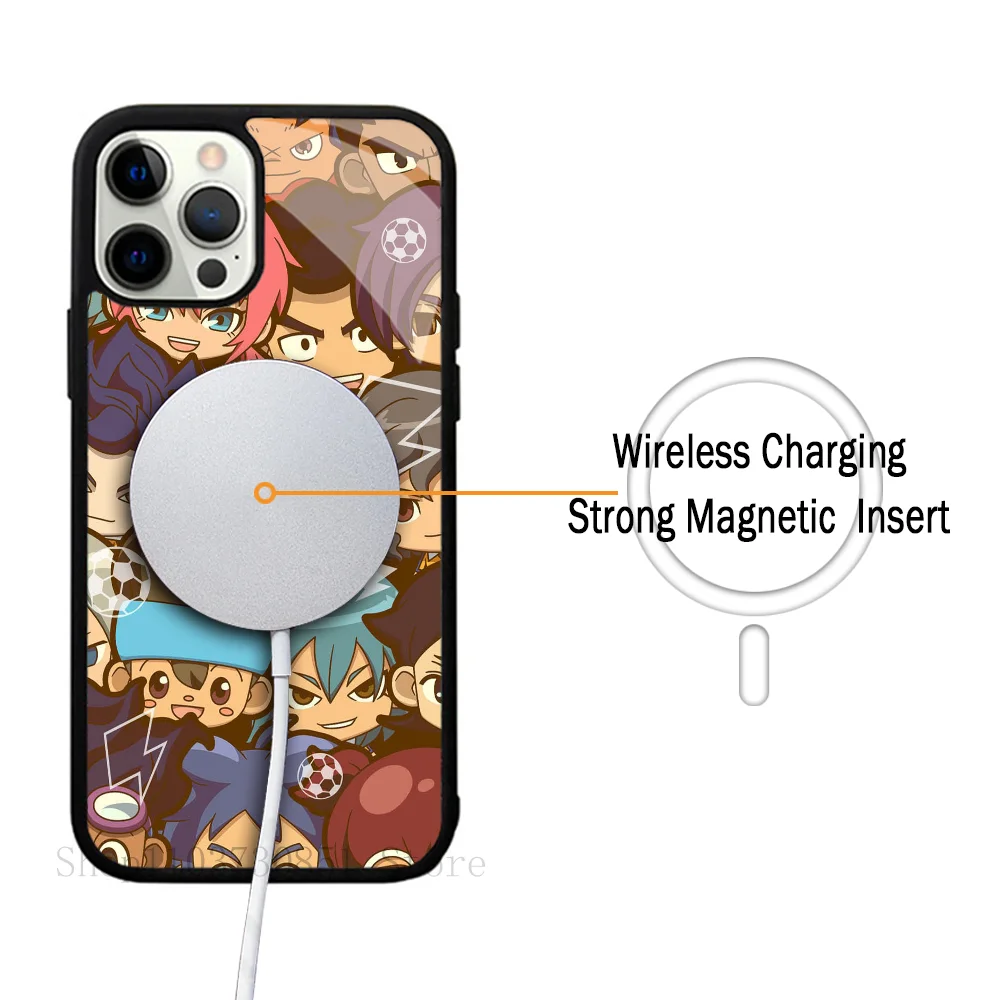 Чехол для телефона аниме Inazuma Eleven Raimon Сильный магнитный для IPhone 15 14 13 Pro Max 11 12 Mini Alex Mirror для Magsafe Wireless (art.: 3920c6e0c2ff7) - 3920c6e0c2ff7