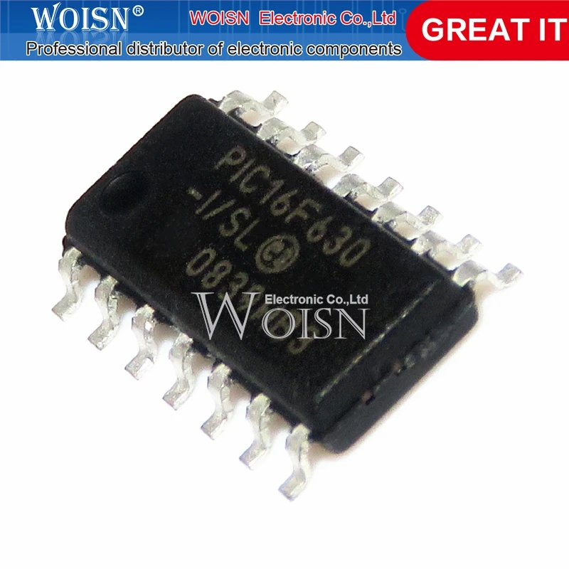 5 шт./партия PIC16F630-I/SL PIC16F630 SOP-14