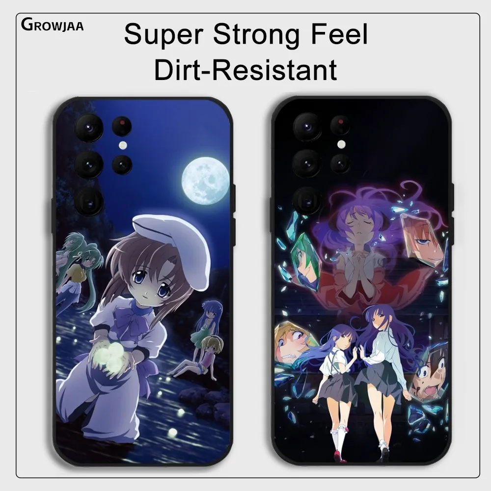 Чехол для телефона H-Higurashi When They C-Cry для Samsung Galaxy S25 S24 S22 S23 Ultra S21 S20 Plus 5G, защитный силиконовый чехол