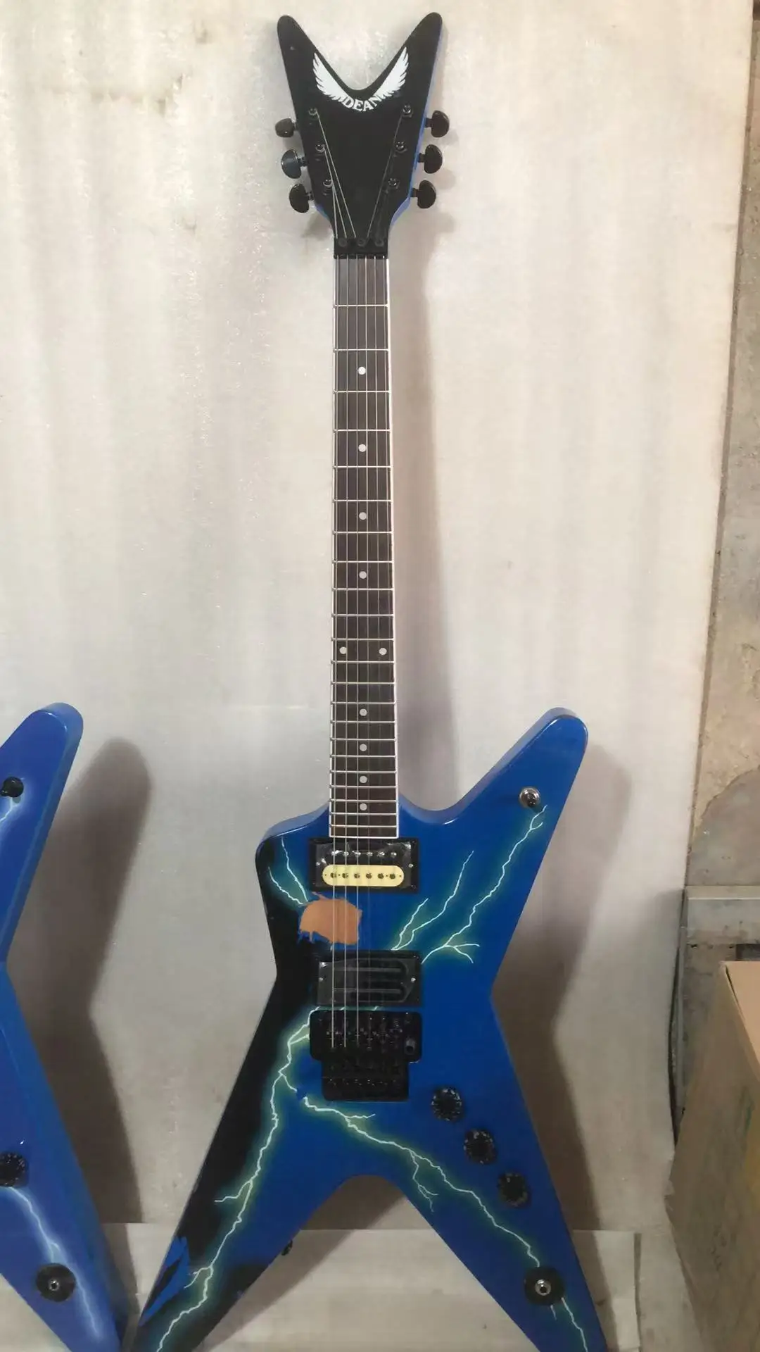 Электрогитара Blue Dean Washbun Dimebag на заказ. Нет марки можно печатать. Бесплатная доставка. РЕДКИЙ запас. Поддержка на заказ. (art.: 3920ceb7d1cbf) - 3920ceb7d1cbf