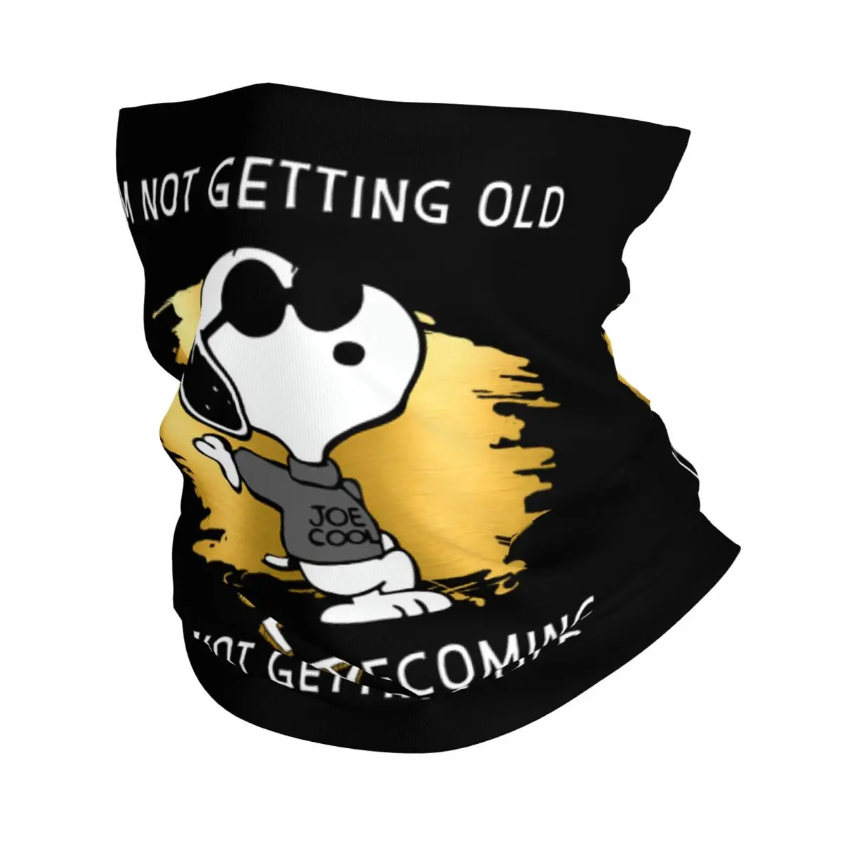 Бандана Snoopys на заказ, зимняя ветрозащитная повязка на шею, шарф для лица, я не меня есть старый, я просто старую, классическая повязка на голову с гетрами
