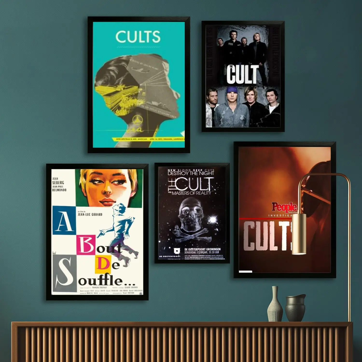 Холст Cults, художественный постер и настенное искусство, печать с картинками, современная семья, декор для спальни, постеры, декоративная живопись