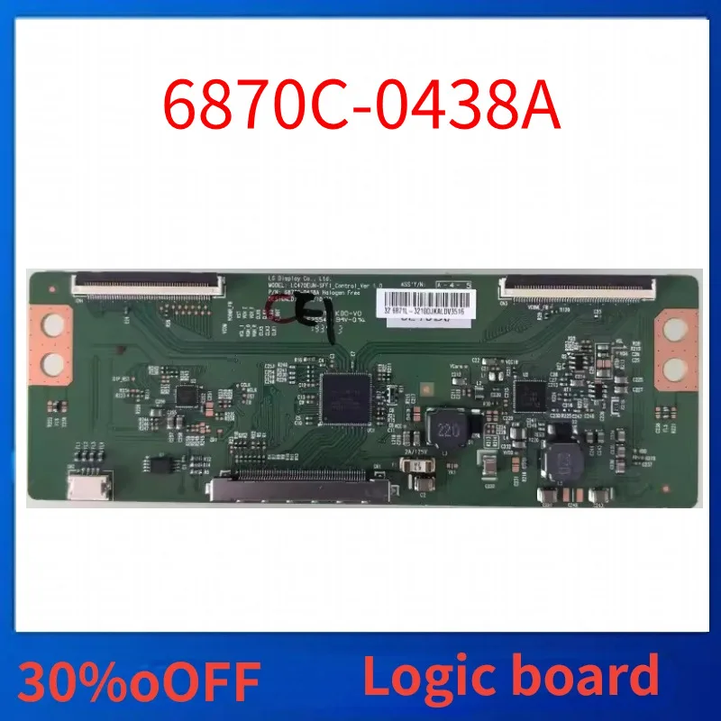 6870C-0438A LC470EUN-SFF1_Control_Ver 1.0 T-CON Сменная плата Tcon 6870C 0438A 32 дюйма Идеальная работа Полностью протестирована Портативное аудио и видео