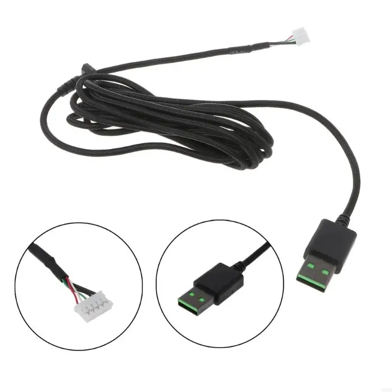 Фото A9BD Новый USB-кабель/линия/провод для мышей Micro soft и других мышей DeathAdder №3