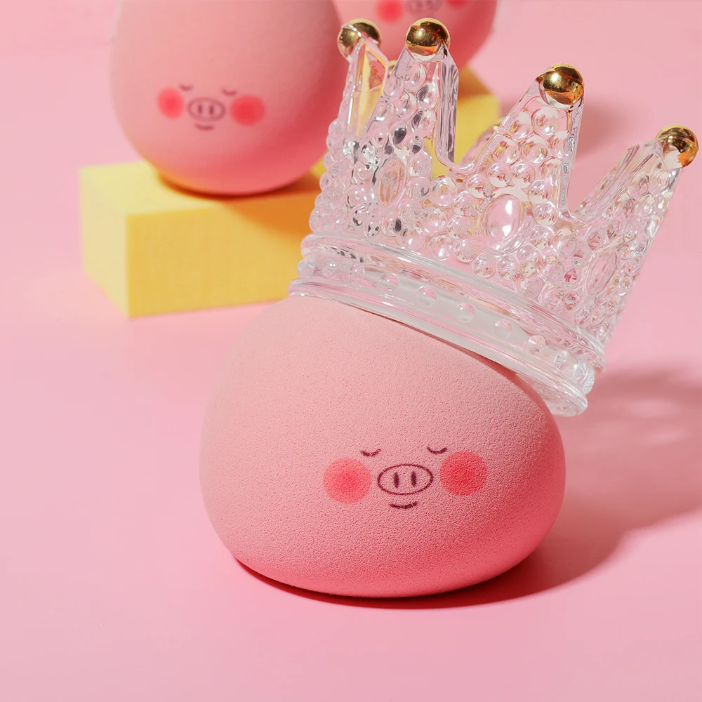 Фото OVW Beauty Egg макияж Косметическая губка для макияжа пудра спонж косметический инструмент для женщин влажное и сухое использование макияж №4