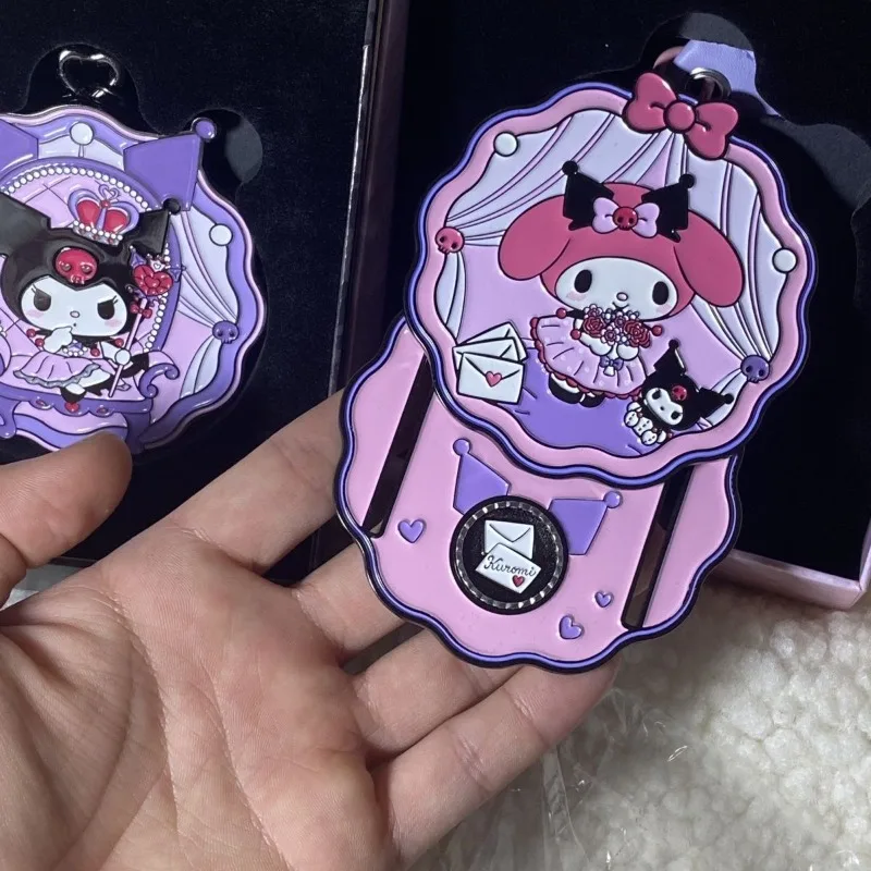 Фото Анимационная периферийная подвеска Sanrio, аксессуары, кулон, медаль Kuromi Melody, обучение, стиль мечты, горячая любовь, Летний стиль №2