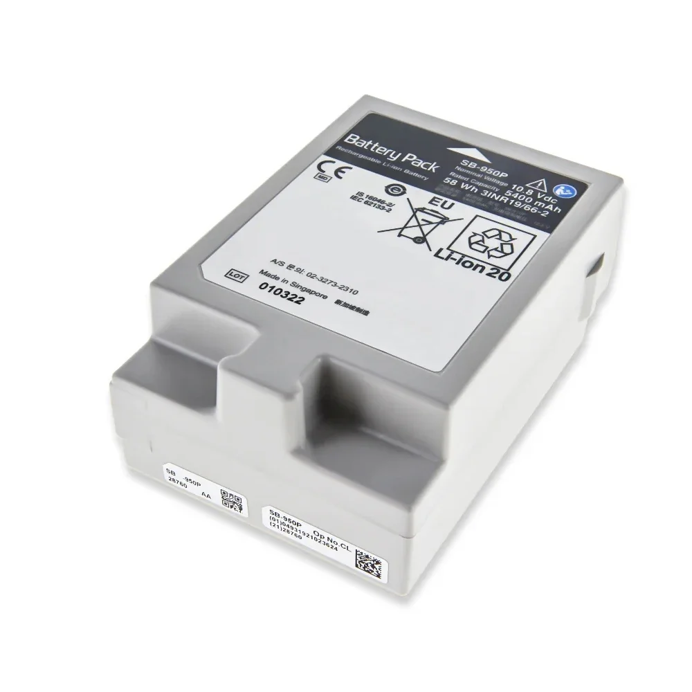 10,8 В 5400 мАч Сменный медицинский литий-ионный аккумулятор SB-950PC SM-1501Typ SB-950P для Nihon Kohden Lifescopes G5