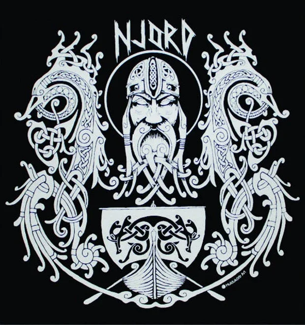Ньюдер Бог Ветра и Добродетельность. Футболка Norse Rune, 100% хлопок, повседневная мужская футболка с круглым вырезом и коротким рукавом, размер S-3XL (art.: 3920ccd416f28) - 3920ccd416f28