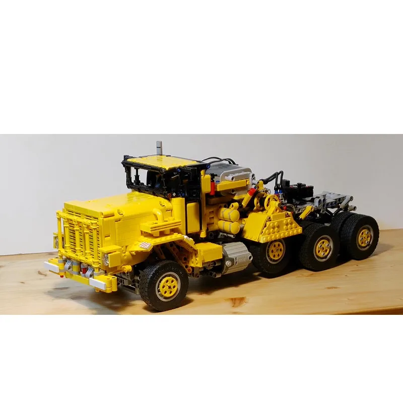 MOC-40026 желтый M911 тяжелое оборудование транспортный грузовик сращивание сборочные блоки 1812 детали детские строительные блоки на день рождения игрушка (art.: 3920d0dd87efb) - 3920d0dd87efb