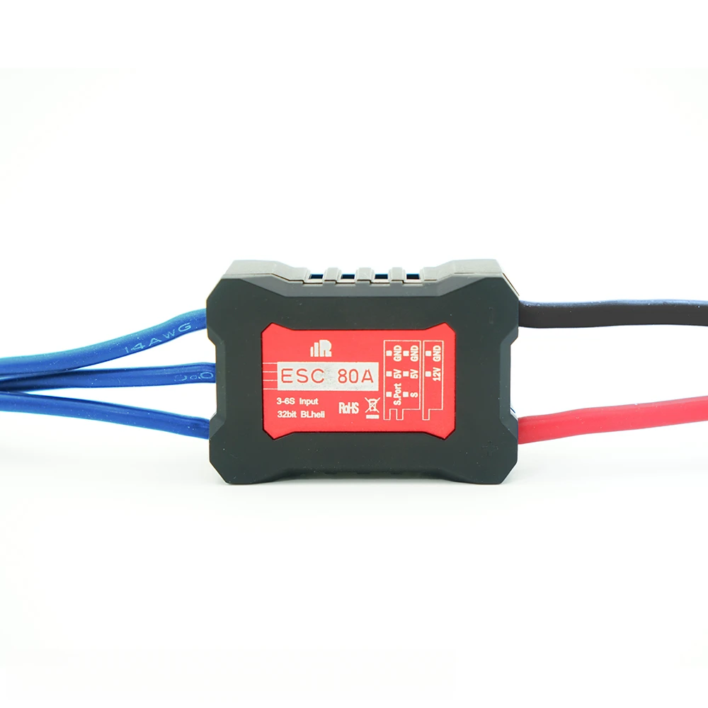 Frsky FrBLS_80A ESC Поддержка S.PORT SBEC Высокая термостойкость
