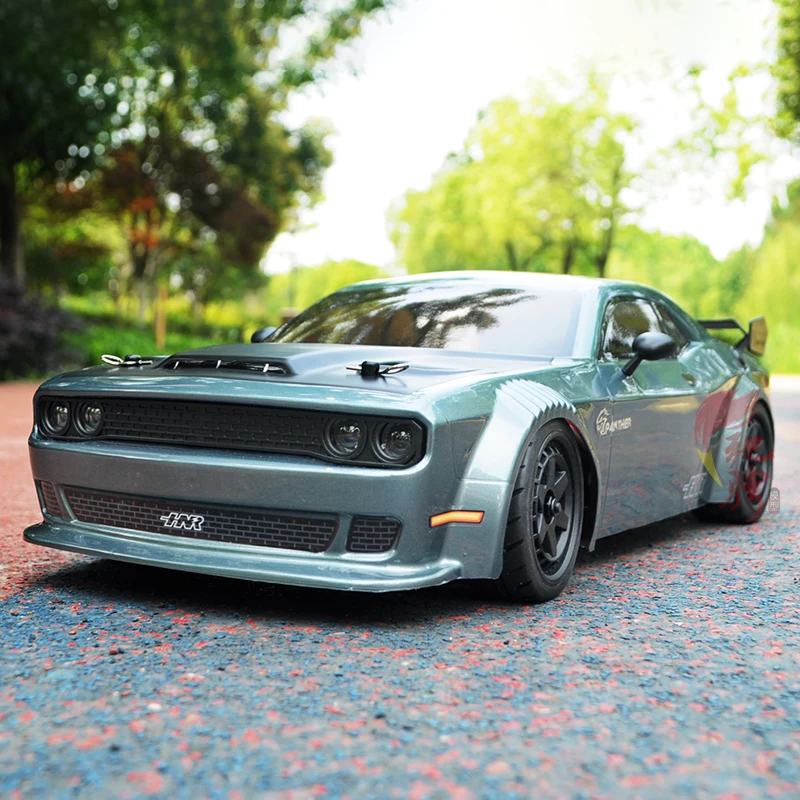Фото Dodge Hellcat Радиоуправляемый автомобиль с дистанционным управлением H9802 1/10 Электрический Rv с дистанционным управлением Плоский спортивный автомобиль с полным приводом Бесщеточный дрифт-автомобиль №3