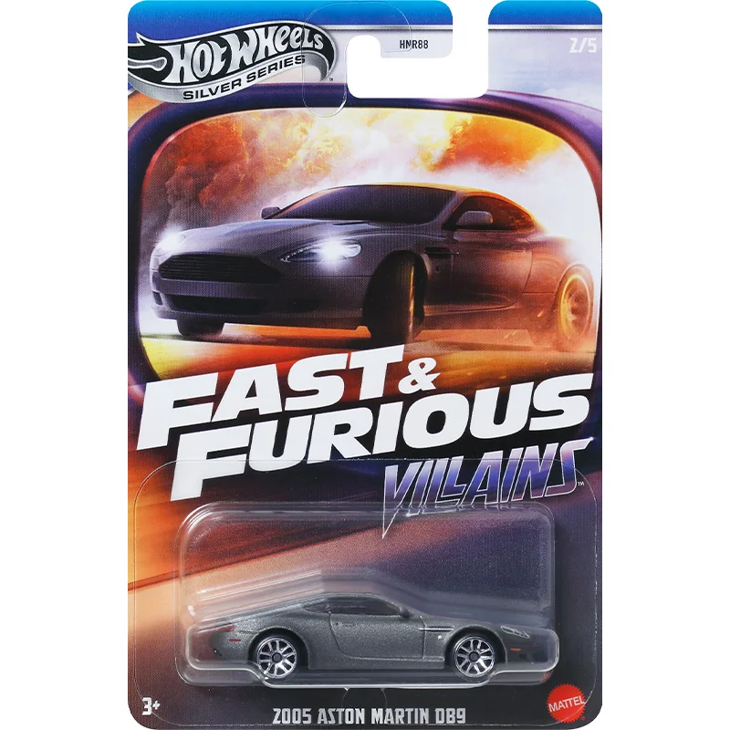 Фото Hot Wheels Aston Martin DB4GT высокоскоростное издание Aston Martin Vanquish Vantage V8 V12 1/64 литая под давлением модель автомобиля игрушечный №4