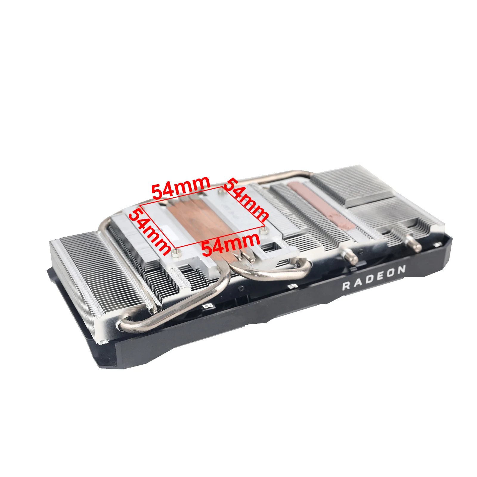 Фото Замена радиатора видеокарты PLD09210S12HH 87 мм для MSI RADEON RX 5700 EVOKE und MECH, радиатор видеокарты №4