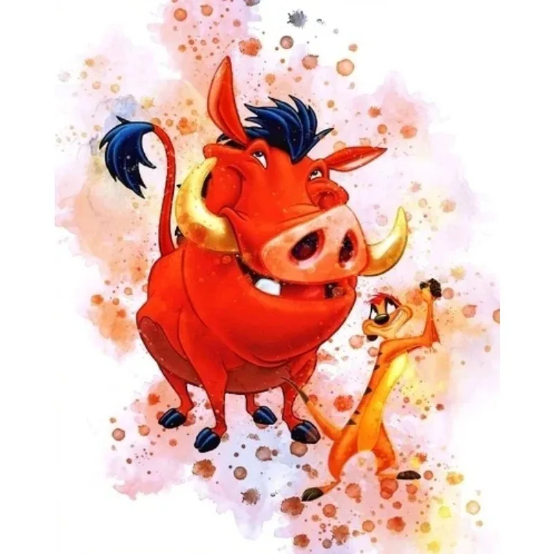Фото Disney Simba Король Лев настенный художественный принт плакатов декоративная живопись для спальни украшение стены дома подаро... №3