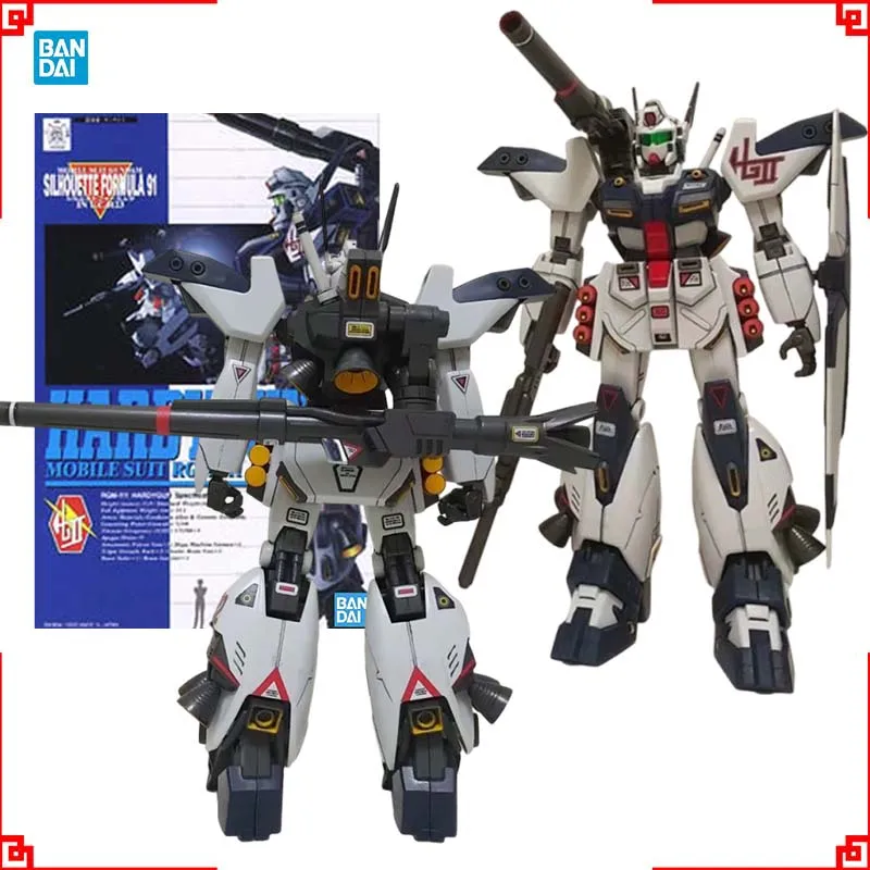 Модель Bandai Gundam, комплект для телевизора, 1/100, силуэт Формулы 91, фигурка Hardygun Gunpla, строительный комплект, коллекционные фигурки аниме, игрушки