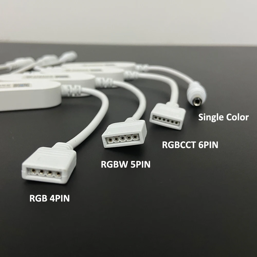 Светодиодный регулятор затемнения Tuya Zigbee, миниатюрный умный диммер CCT RGB RGBW RGBCCT RGBWW, работает с приложением Smart Life Alexa Google, 12 В, 24 В (art.: 3920c40a7378b) - 3920c40a7378b